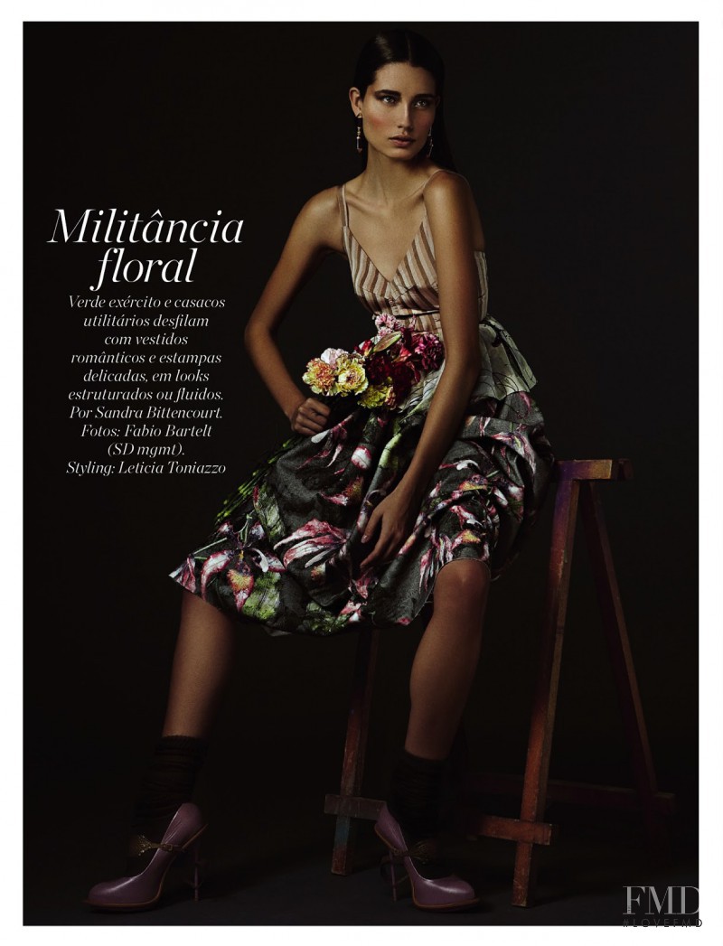 Marcelia Freesz featured in Militancia Floral, July 2013