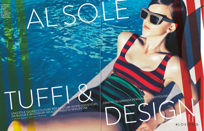 Magdalena Fiolka featured in Al Sole Tuffi & Design, June 2013