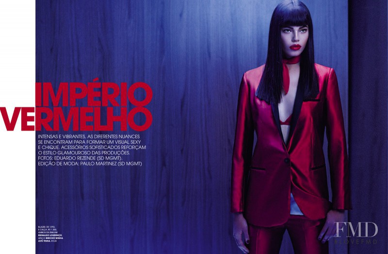 Paolla Rahmeier featured in Imperio Vermelho, July 2013