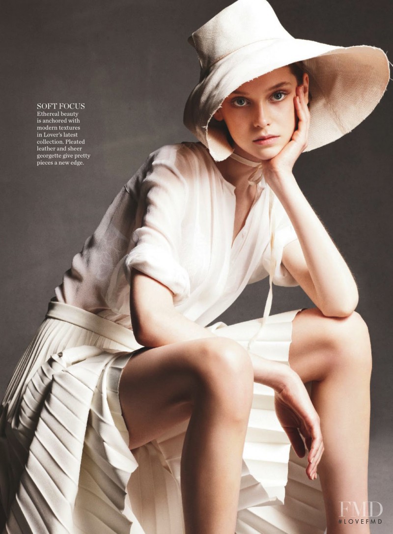 Jemma Baines featured in In With The New, August 2013