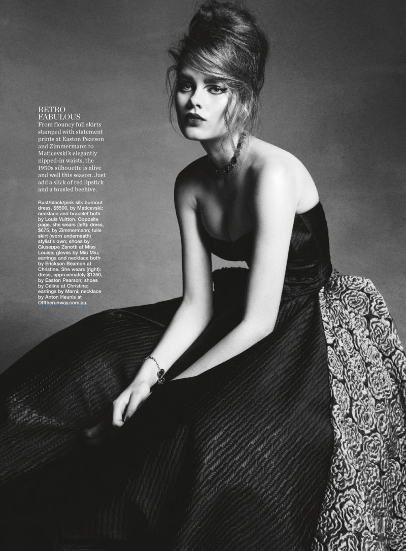 Solveig Mork Hansen featured in In With The New, August 2013