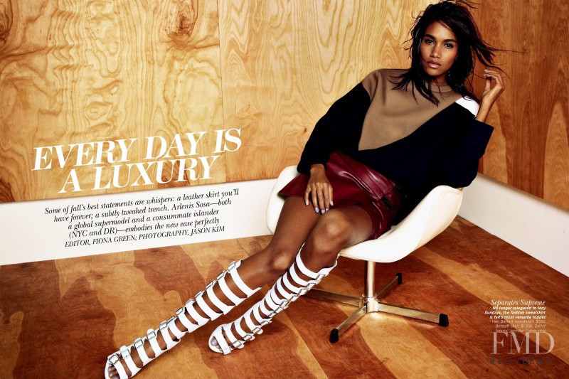 Arlenis Sosa featured in Every Day Is A Luxury, August 2013