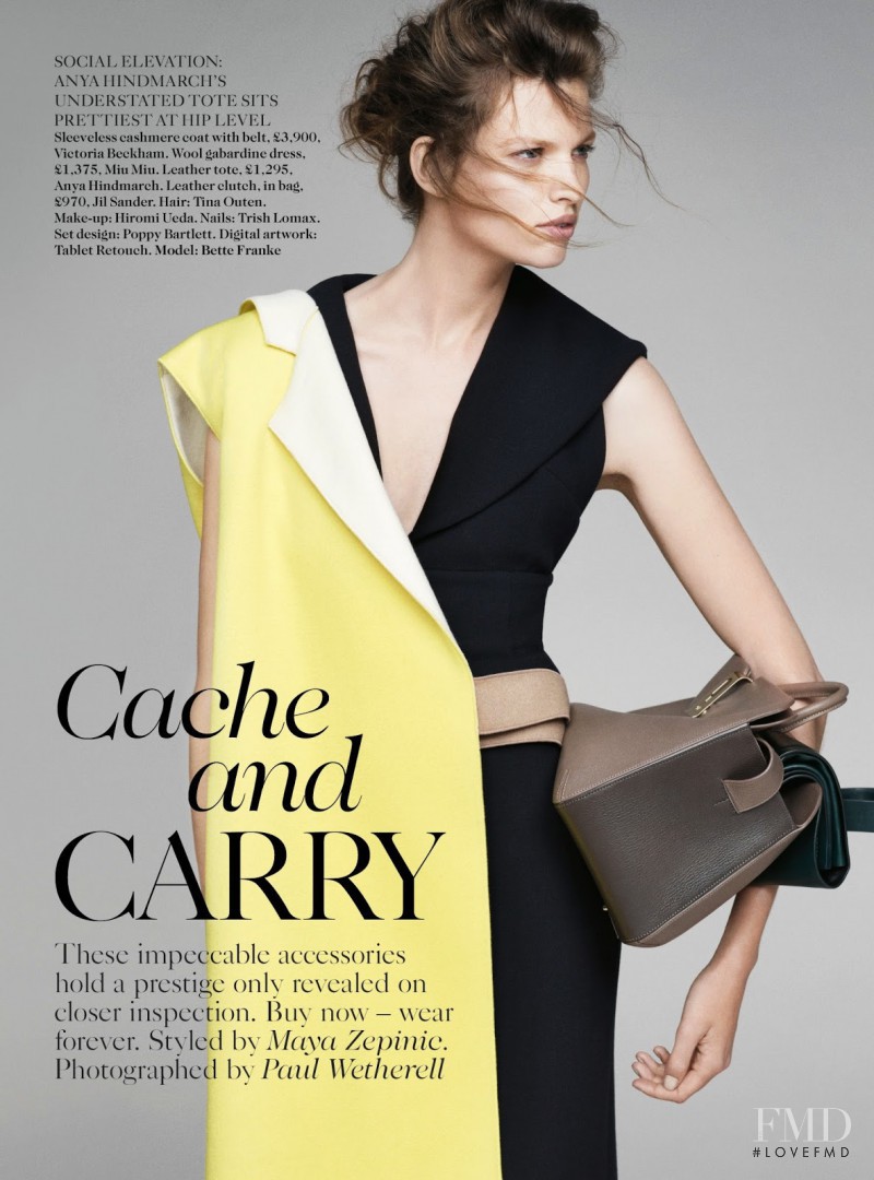 Bette Franke featured in Cache And Carry, August 2013