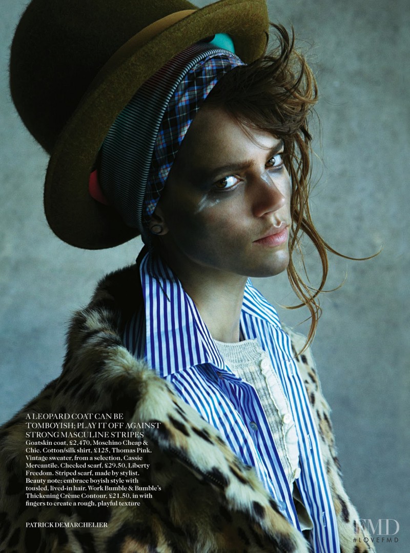 Freja Beha Erichsen featured in Buffalo Stance, August 2013