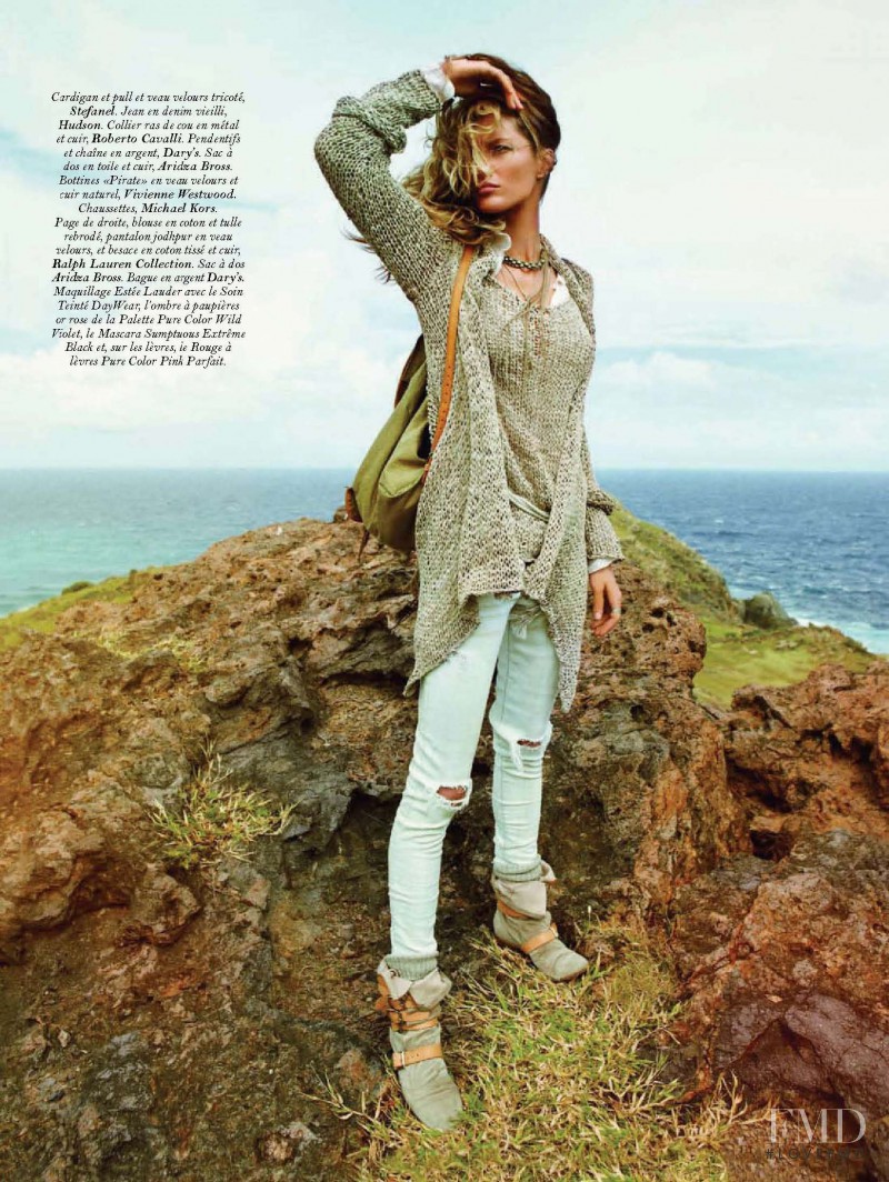 Gisele Bundchen featured in Eco Style Et Plein Air De Vacances, April 2011