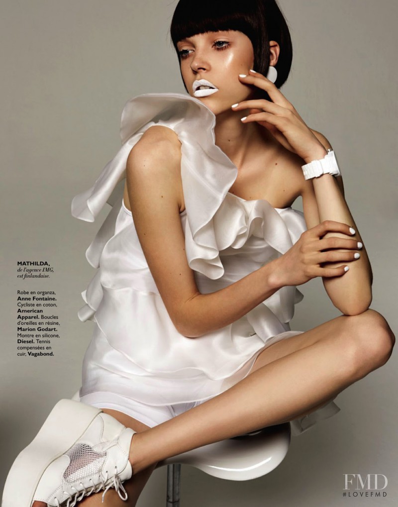 Mathilda Tolvanen featured in Tell Me White, July 2013