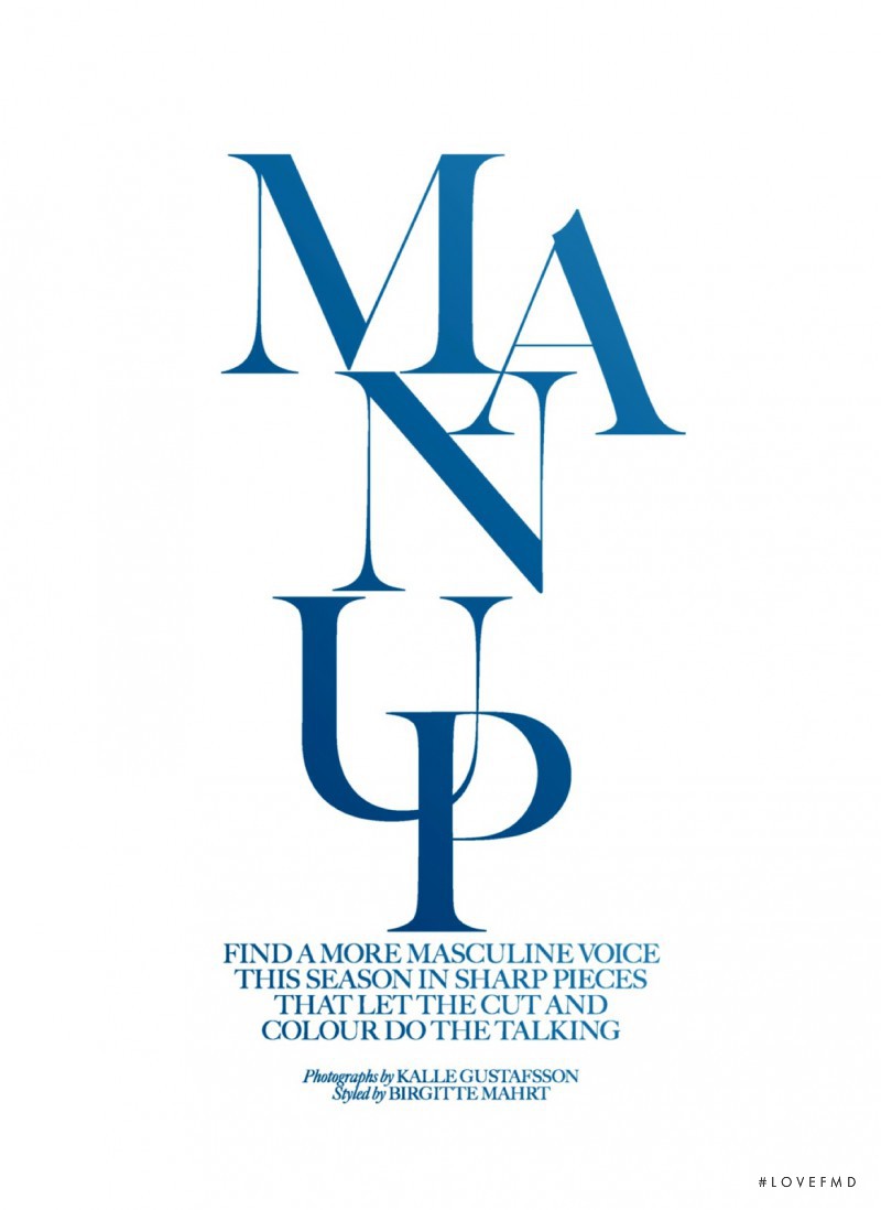 Man Up, August 2013