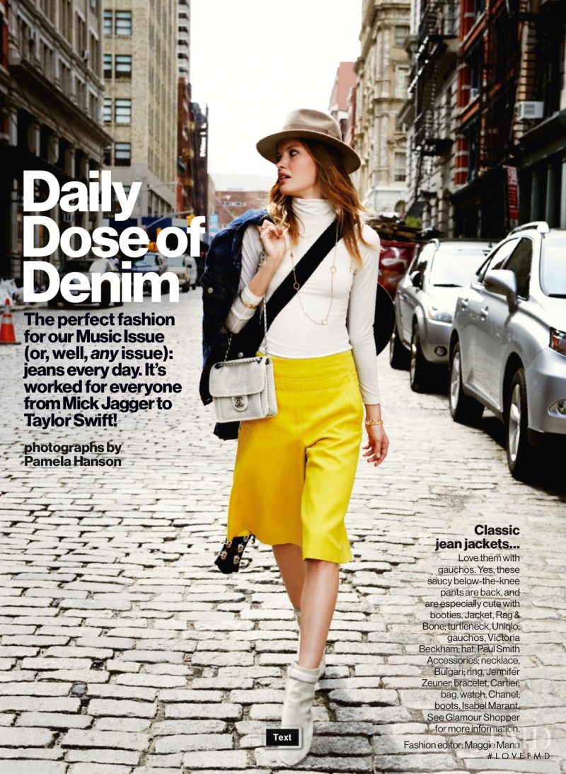 Yulia Vasiltsova featured in Daily Dose Od Denim, July 2013