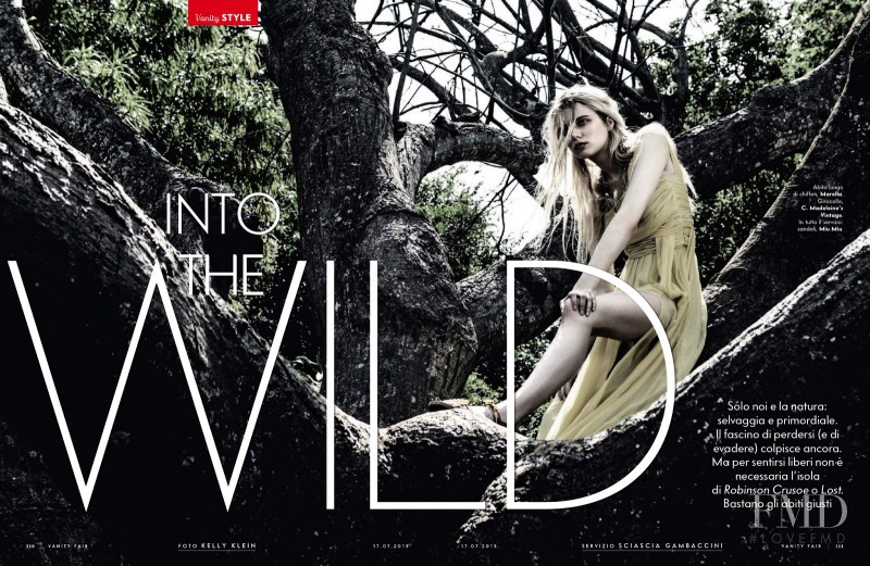 Megan Irminger featured in Into The Wild, July 2013