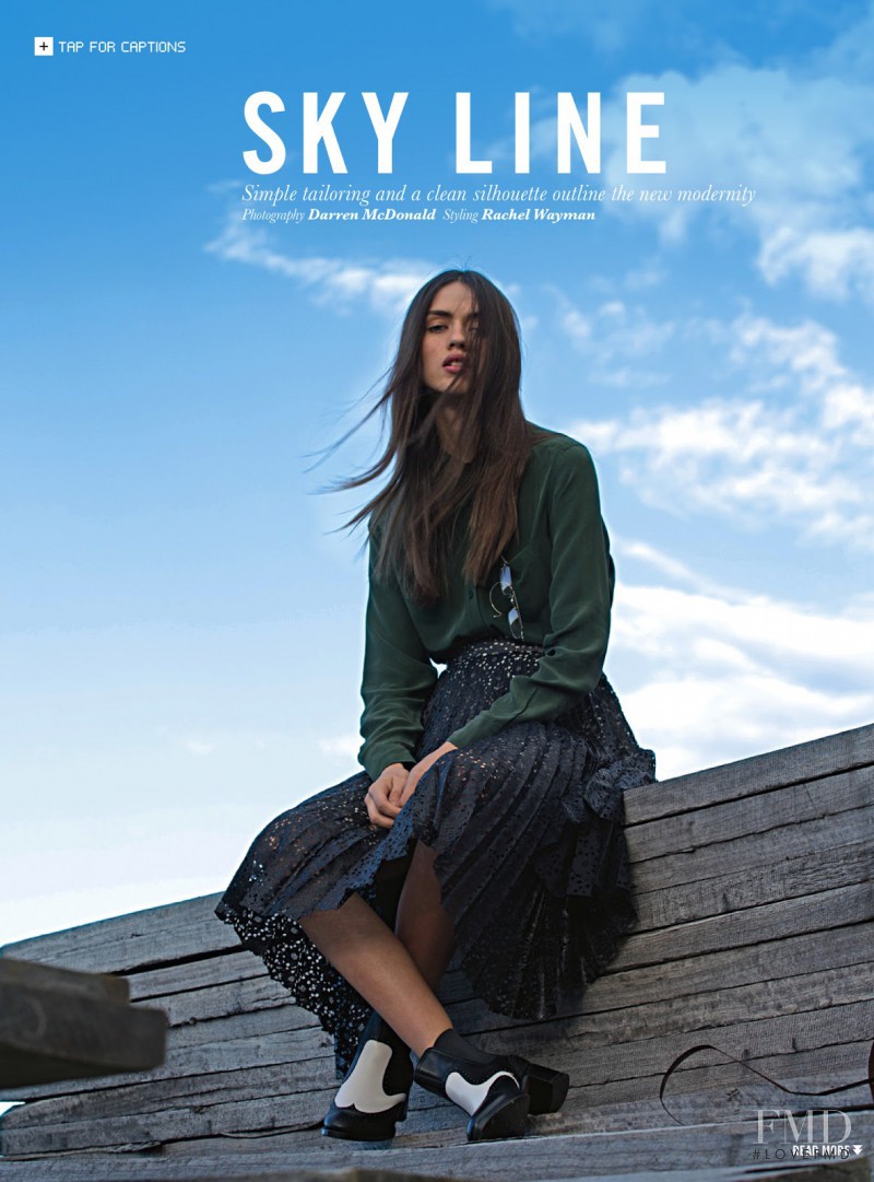 Gabby Westbrook-Patrick featured in Sky Line Gabby, July 2013