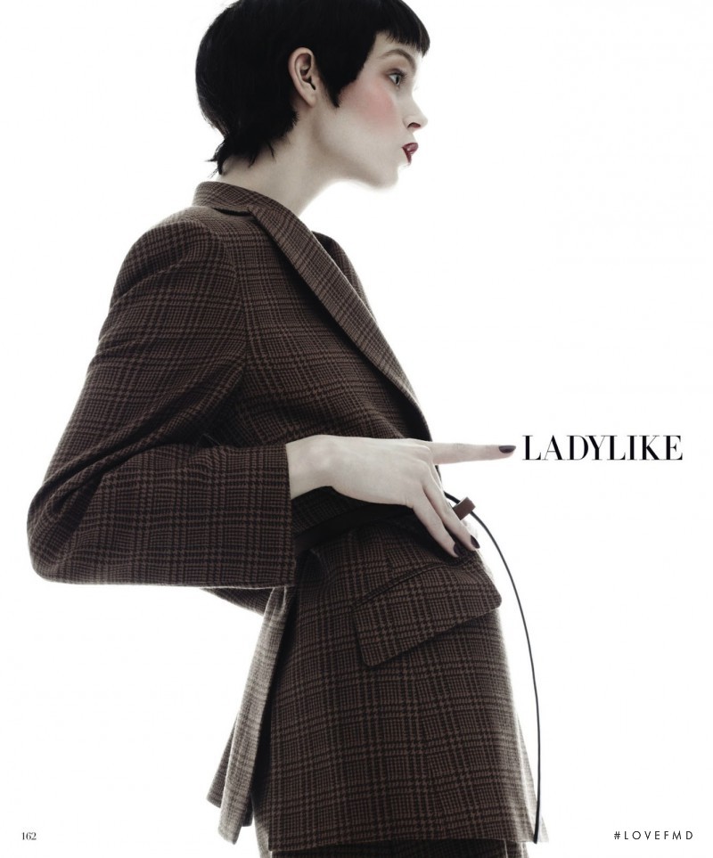 Meghan Collison featured in Ladylike Looks, August 2013