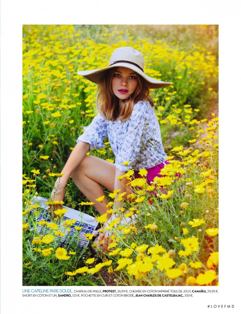 Gwen Loos featured in Au Top Cet Ete, August 2013