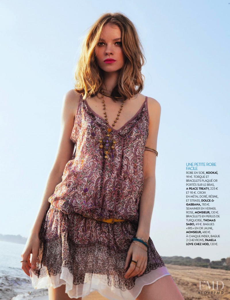 Gwen Loos featured in Au Top Cet Ete, August 2013