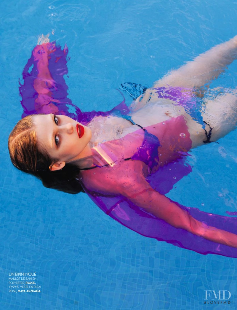Gwen Loos featured in Au Top Cet Ete, August 2013