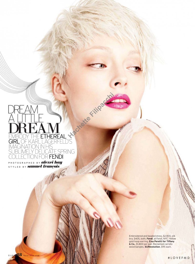 Olga Maliouk featured in Dream A Little Dream, February 2010