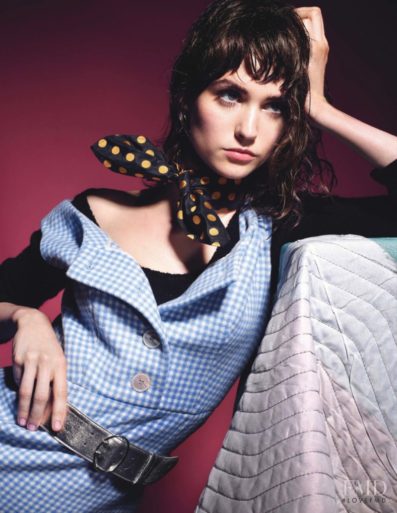 Manon Leloup featured in La Coquine, August 2013