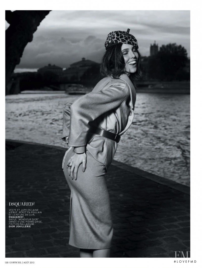 Ruby Aldridge featured in La Parisienne, August 2013