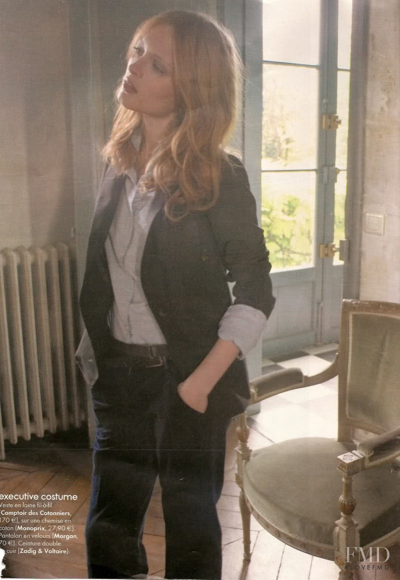 Olga Maliouk featured in Fashion Sans Flamber, October 2008