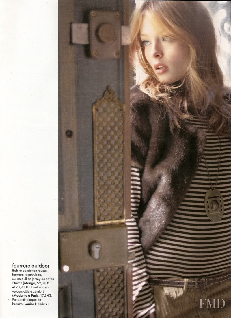 Olga Maliouk featured in Fashion Sans Flamber, October 2008