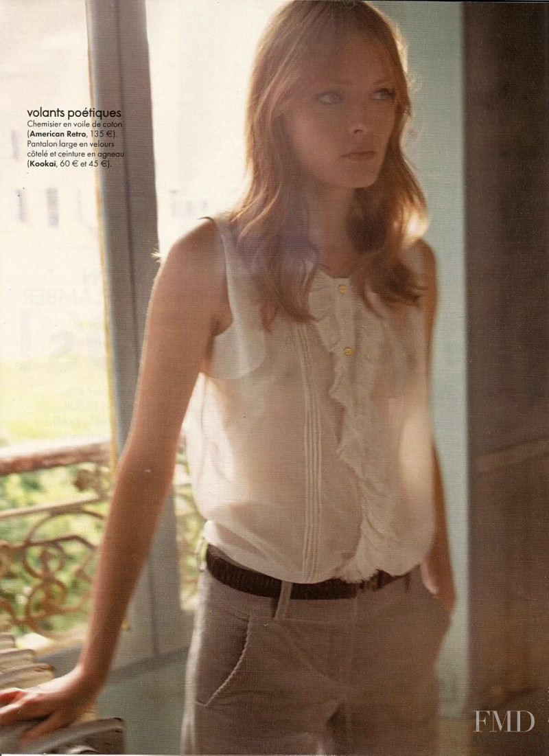 Olga Maliouk featured in Fashion Sans Flamber, October 2008