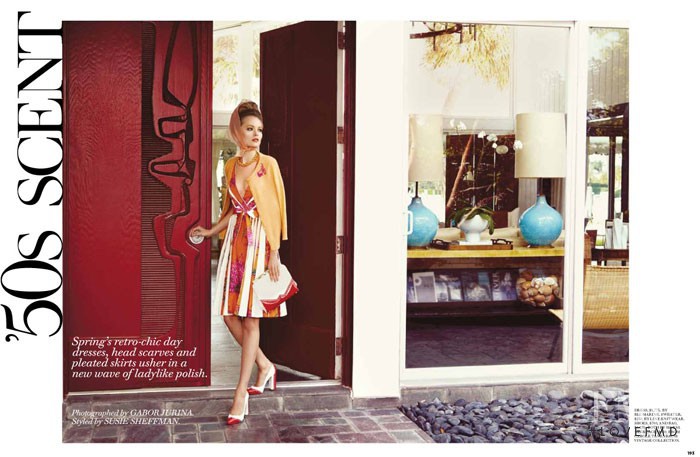Olga Maliouk featured in 50\'s Scent, May 2012