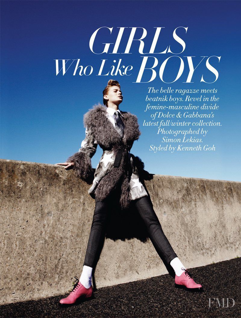 Michelle Buswell featured in Girls Who Like Boys, November 2011