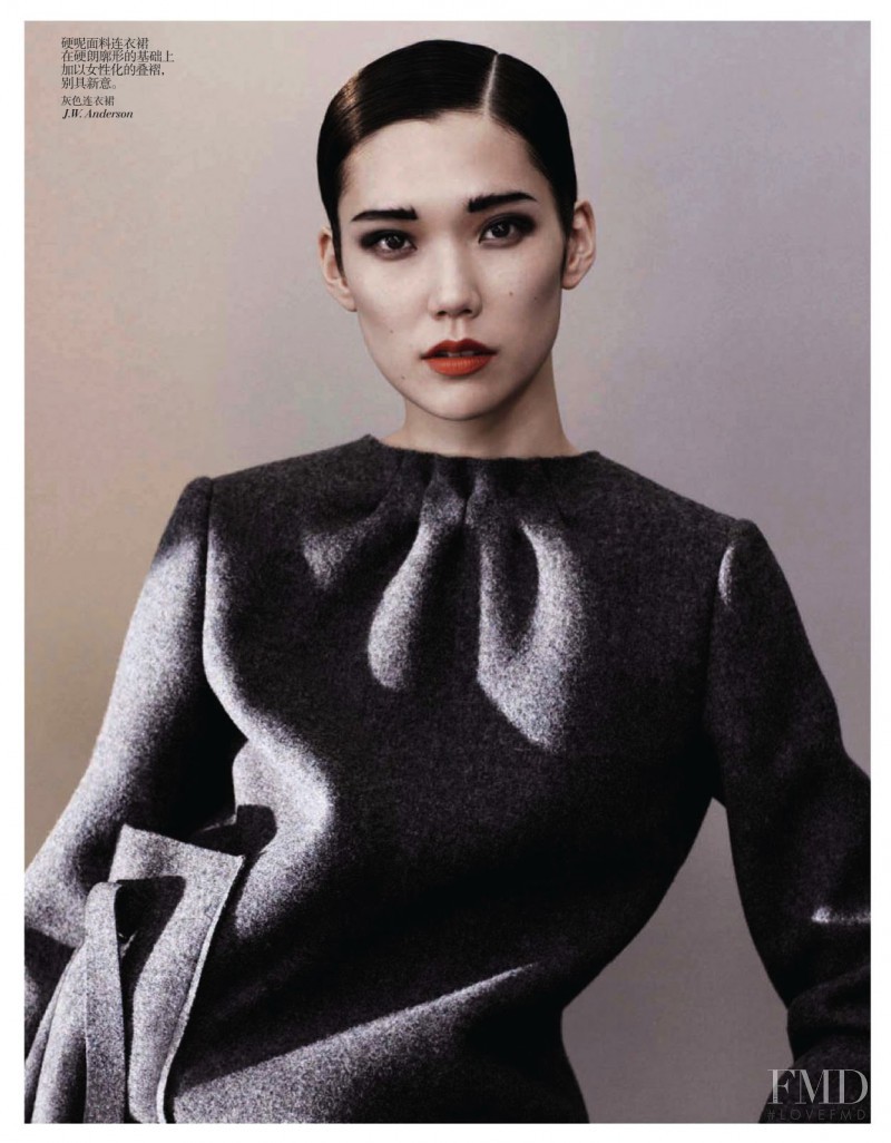 Tao Okamoto featured in Menswear Inspiration, August 2013