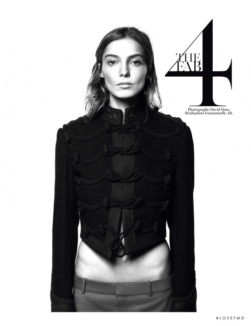 Daria Werbowy featured in Londres En Majesté, August 2013