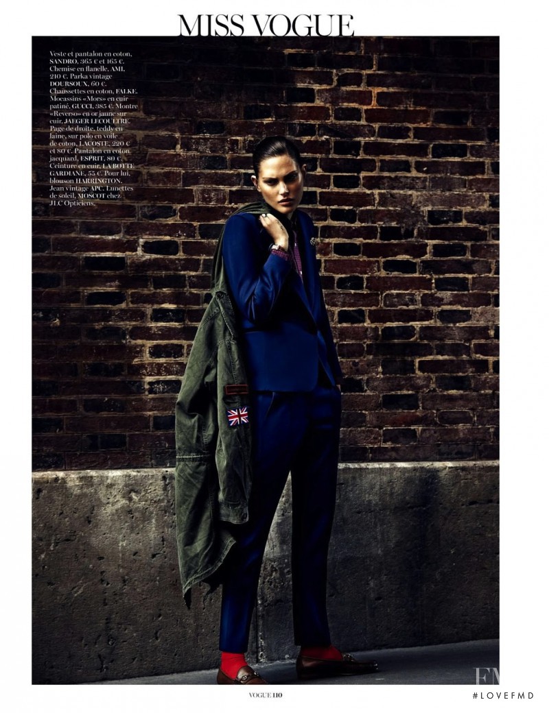 Catherine McNeil featured in Chelsea Girl, August 2013