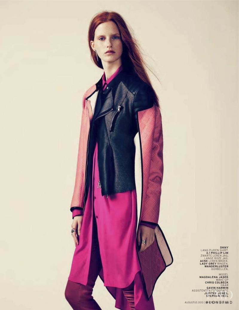 Magdalena Jasek featured in Think Pink, August 2013