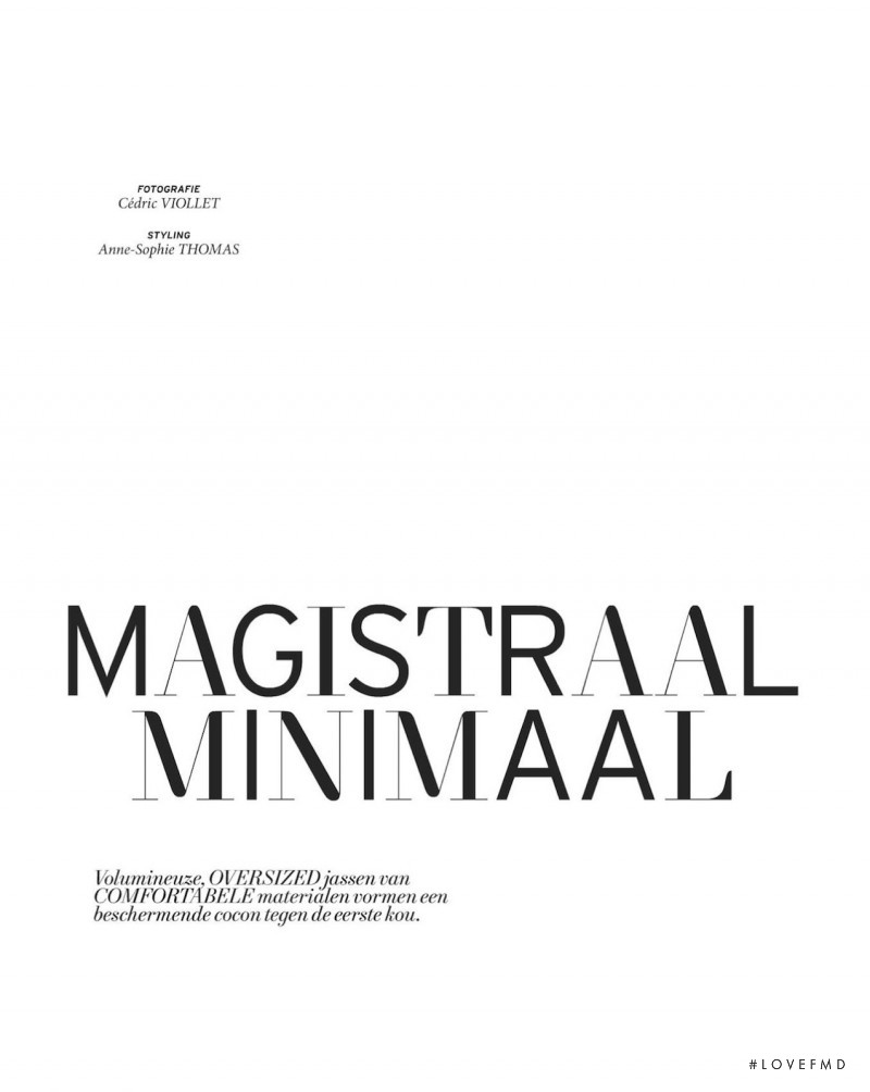 Magistraal Minimaal, August 2013