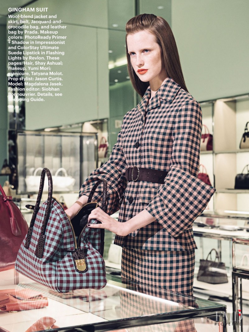 Magdalena Jasek featured in Window Dressing, August 2013