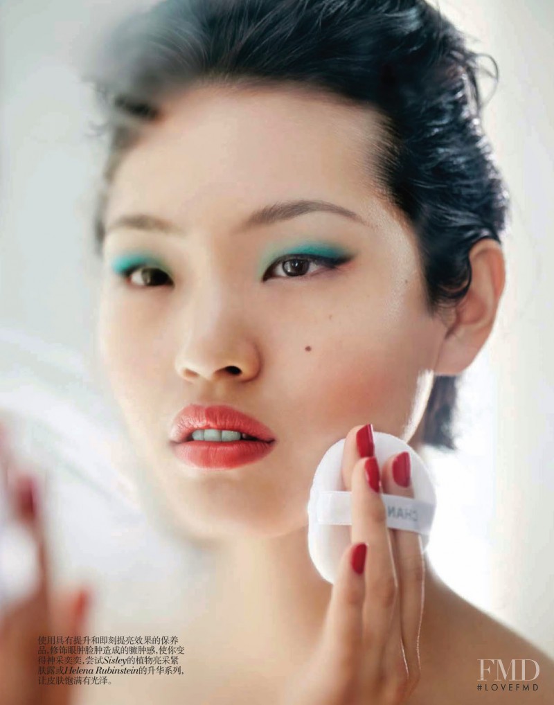 Chiharu Okunugi featured in Beauty, August 2013