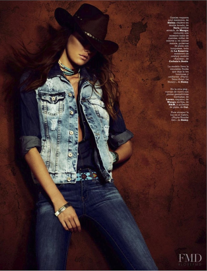 Alina Baikova featured in Sioux, August 2013