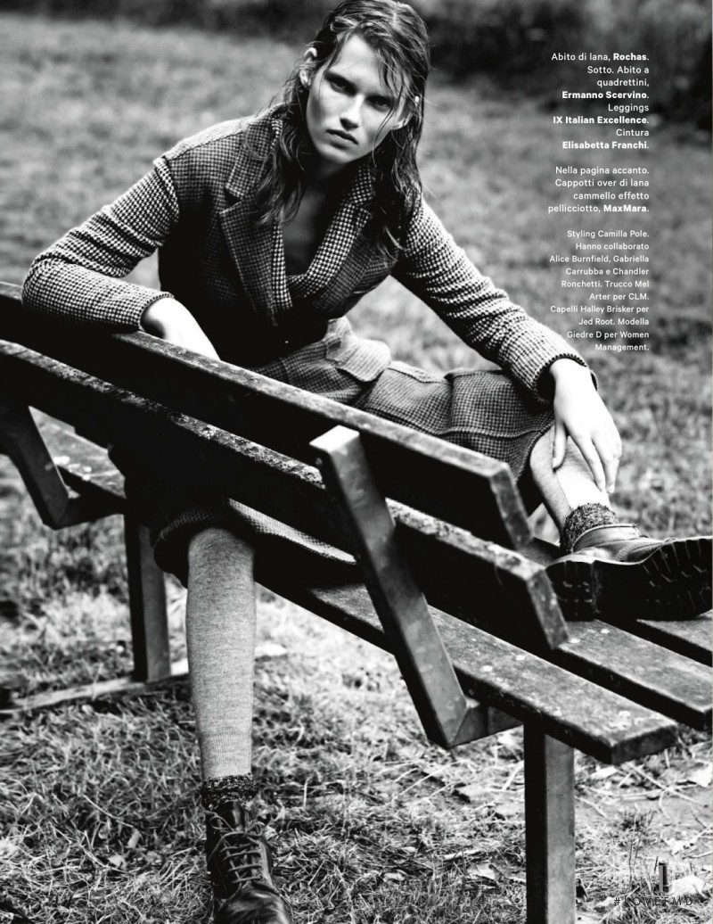 Giedre Dukauskaite featured in Countryside, August 2013