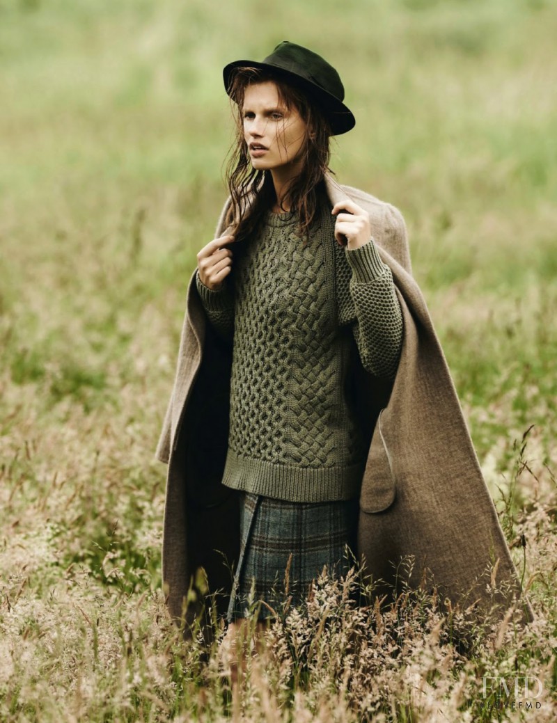 Giedre Dukauskaite featured in Countryside, August 2013