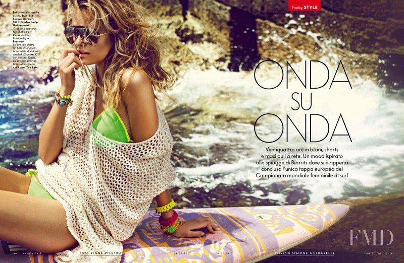 Nathallia Krauchanka featured in Onda Su Onda, July 2013