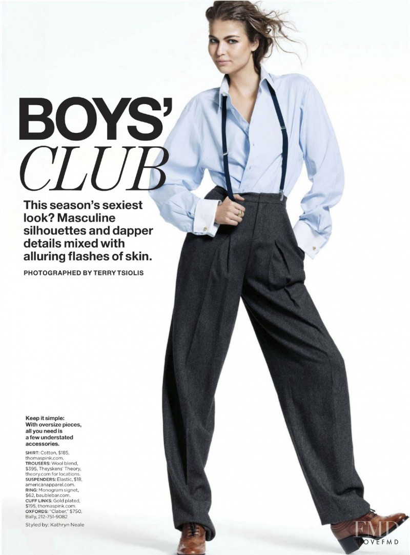 Lin Kjerulf featured in Boys\' Club, August 2013