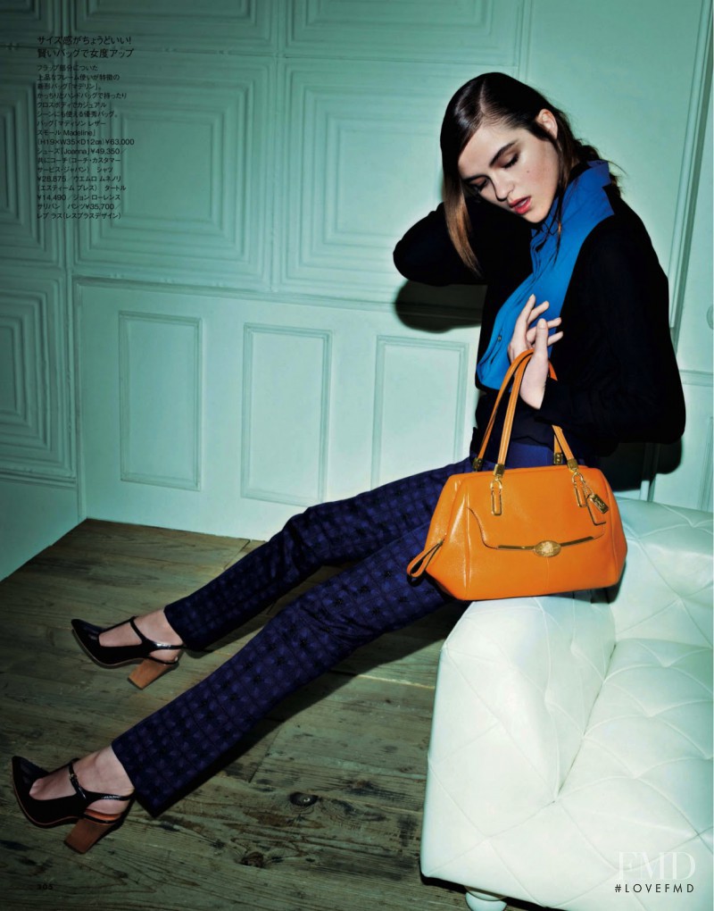 Rasa Zukauskaite featured in Coach, September 2013