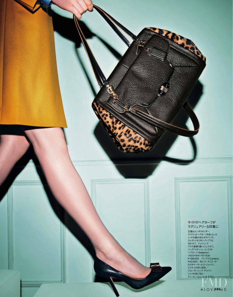 Rasa Zukauskaite featured in Coach, September 2013