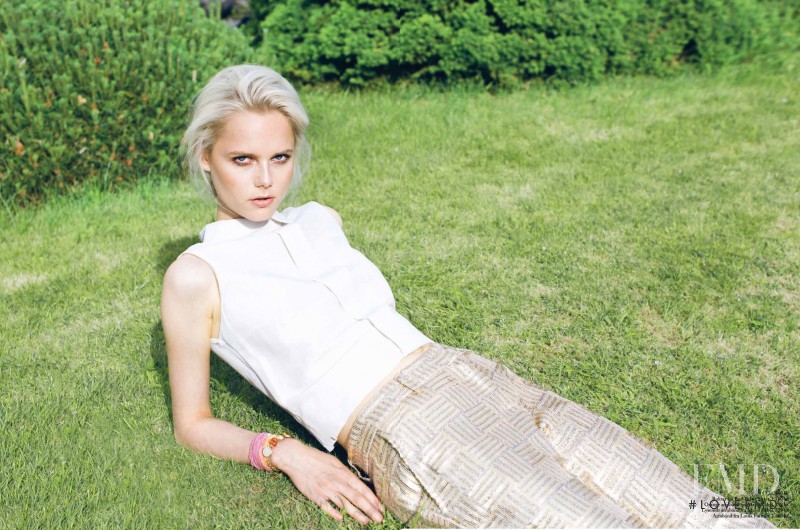 Josefine Nielsen featured in Lazy Days, August 2013