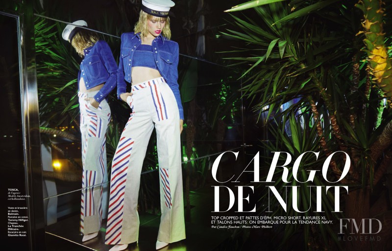 Tosca Dekker featured in Cargo De Nuit, July 2013