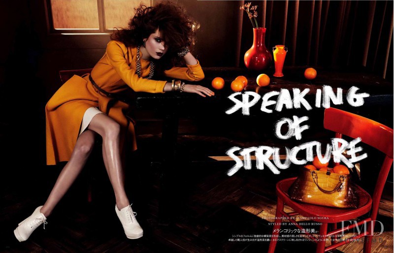 Caroline Brasch Nielsen featured in Speaking Of Structure, September 2013