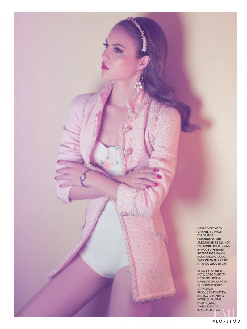 Paloma Passos featured in Lady Retro, August 2013