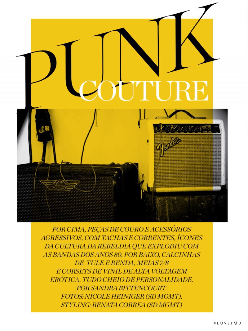 Punk Couture, August 2013