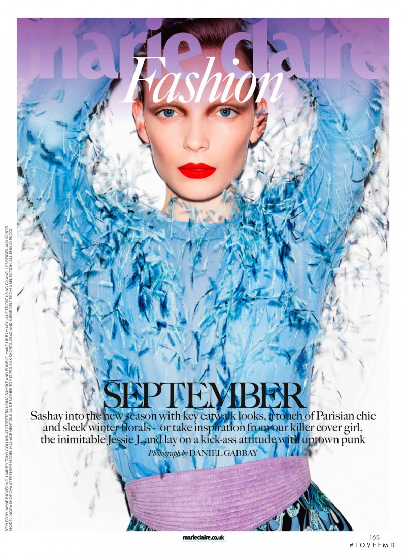 Nora Shopova featured in Collections, September 2013