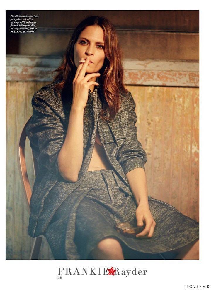 Frankie Rayder featured in Cast Away, August 2013