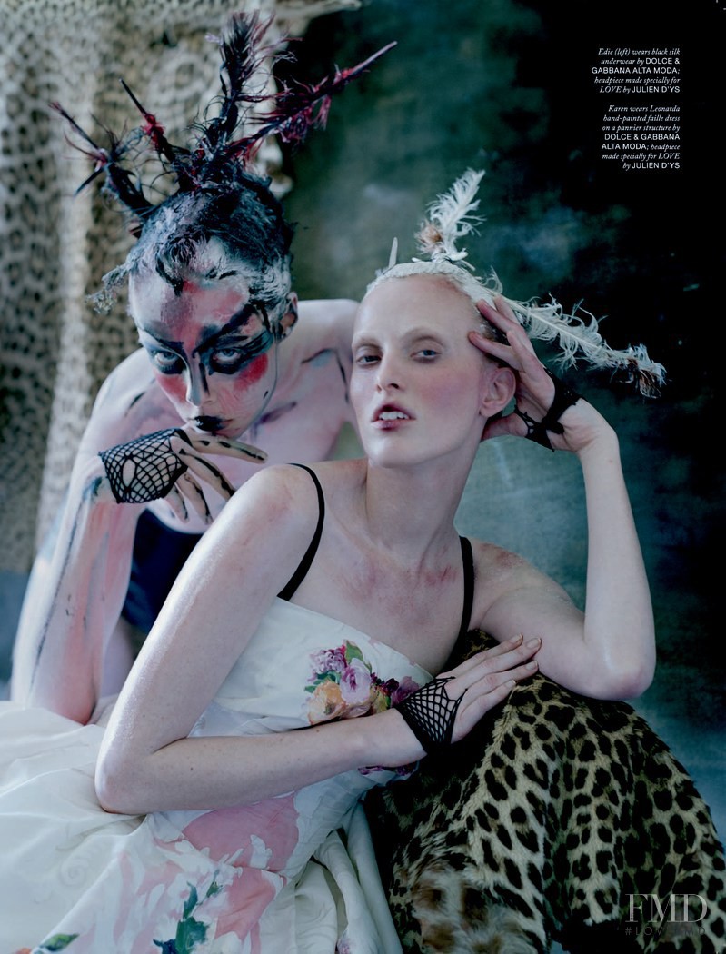 Karen Elson featured in The Lion King, August 2013