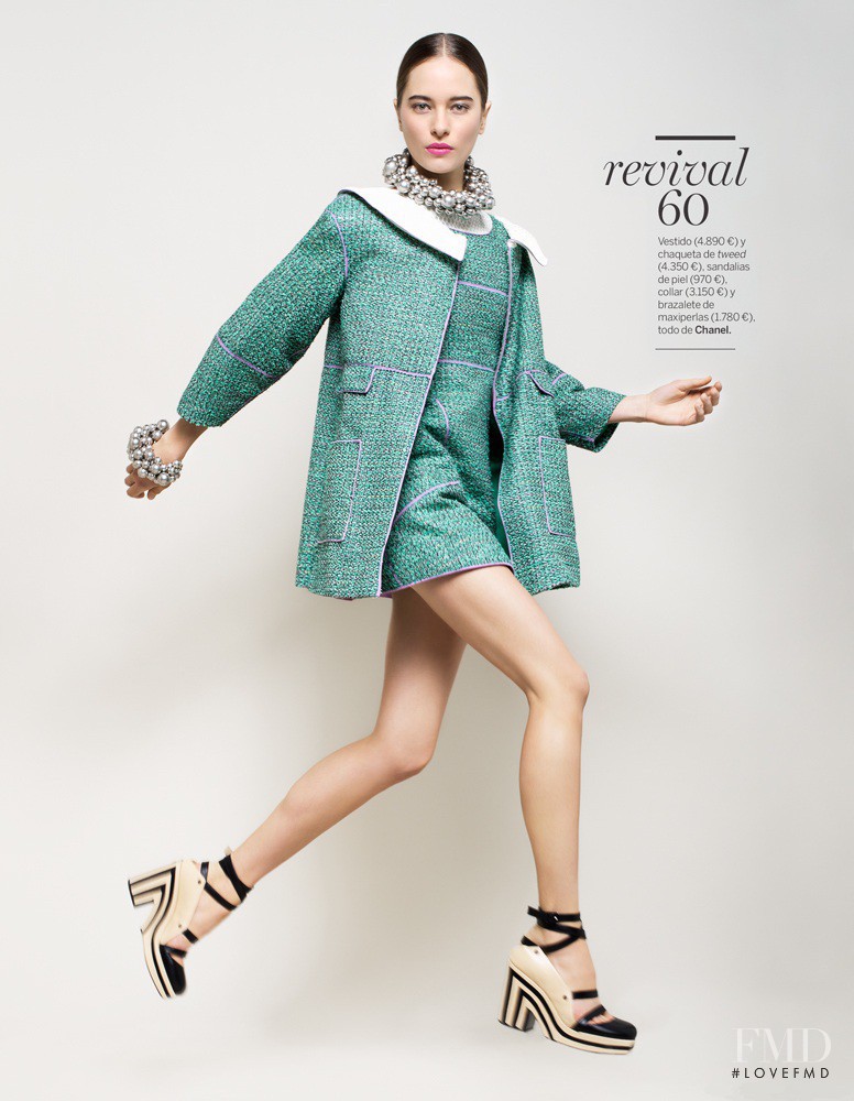 Vanessa Hegelmaier featured in Moda & Belleza, March 2013