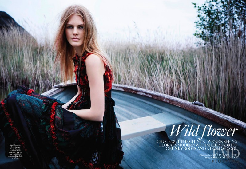 Michaela Hlavackova featured in Wild Flower, September 2013